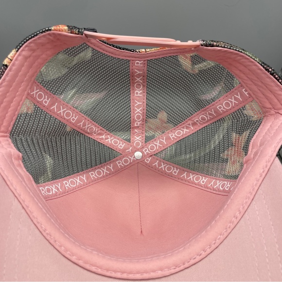 Roxy Pink and White Logo Cap - Picture 6 of 6